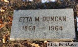 Etta Belcher Duncan