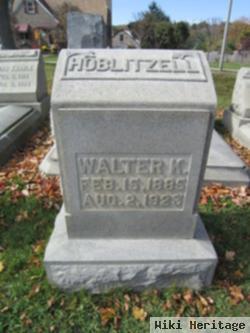 Walter Knable Hoblitzell