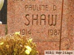 Pauline D. Shaw