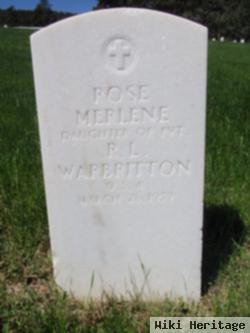 Rose Marlene Warbritton