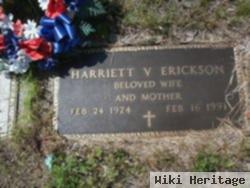 Harriett V. Berquist Erickson