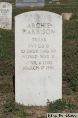 Archie Harrison