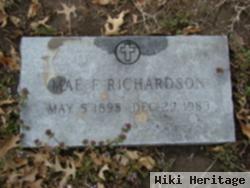 Mae F. Richardson