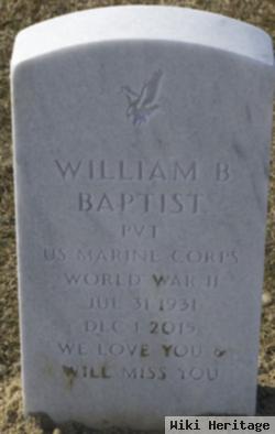 William B Baptist