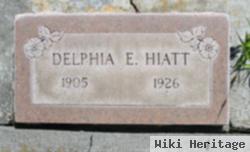 Delphia E. Hiatt