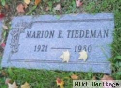 Marion E. Tiedeman