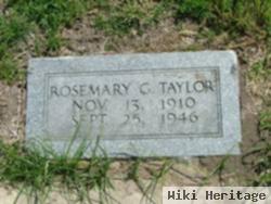 Rosemary Winifred Gaven Taylor