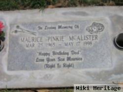 Maurice "pinkie" Mcalister