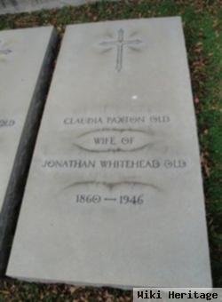 Claudia Paxton Old