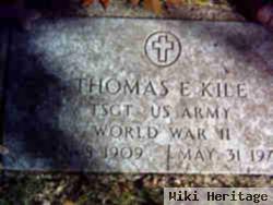 Sgt Thomas E Kile