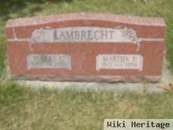 Martha E Reinholdt Lambrecht