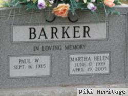 Martha Helen Barker