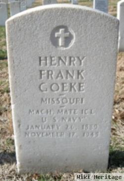 Henry Frank Goeke