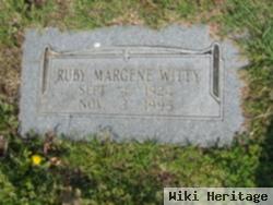 Ruby Margene Baker Witty