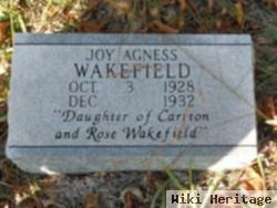 Joy Agnes Wakefield