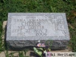 Erma J Gotter Chesus