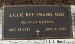 Lillie Ree Swann "flettie" Sims