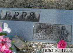 Gladys E Epps