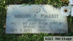 Pfc Merlin F Forrest