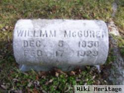 William Mcgurer