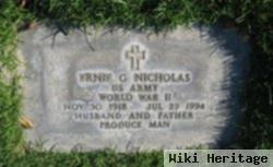 Ernie Nicholas