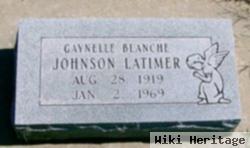 Gaynelle Blanche Johnson Latimer