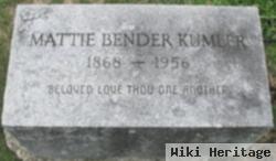 Mattie Bender Kumler