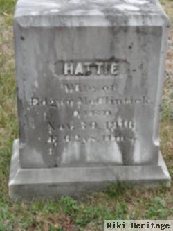 Harriet E. "hattie" Jackson Mcclintick