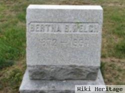 Bertha B Welch