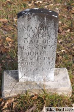 Nannie Kate Horne