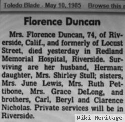 Florence Duncan