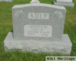 Myrtle M Kulp