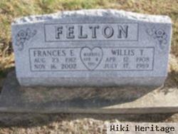 Frances E Kuntz Felton