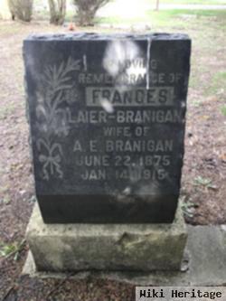 Mrs Frances W. Laier Branigan