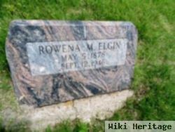 Rowena M Elgin