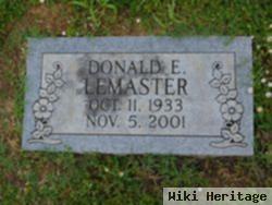 Donald E. Lemaster