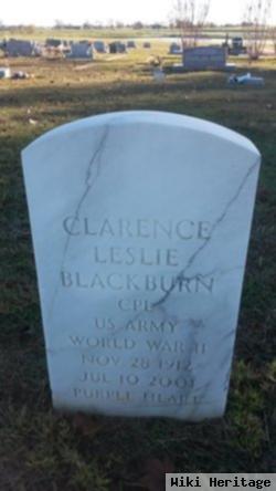 Cpl Clarence Leslie Blackburn