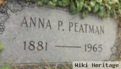 Anna P Peatman