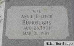 Annie Esleeck Burroughs