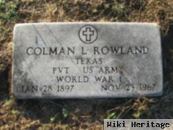 Coleman Lee Rowland