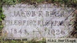 Jacob F Beck