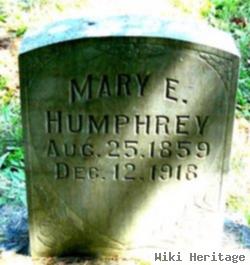 Mary E Burrell Humphrey