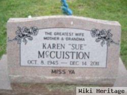 Karen "sue" Byrd Mccuistion