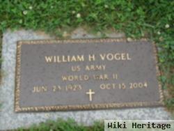 Dr William H Vogel