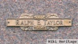 Ralph E. Taylor