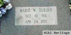 Marie Watson Durden