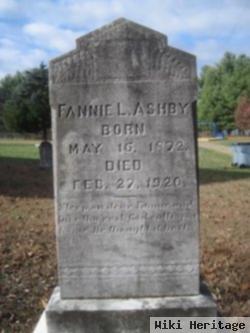 Fannie L. Tomblin Ashby