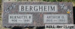 Arthur O Bergheim