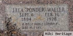 Lela Esther Ponder Waller