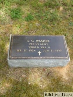 Pfc Lee G. Washer